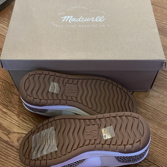 MADEWELL Size 5.5, calf hair, leather and nubuck tennis shoes. - Picture 5 of 8